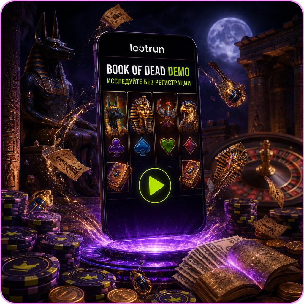 лутран игра на мобильном book of the dead