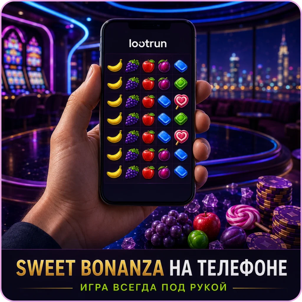 свит бонанза с телефона