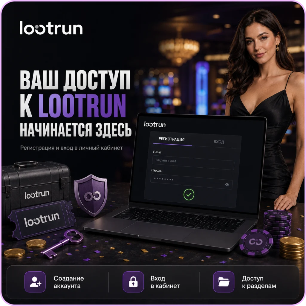 доступ к lootrun casino